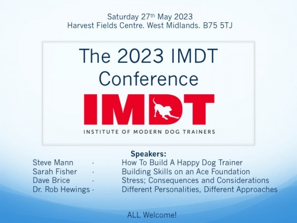 The IMDT Conference 2023